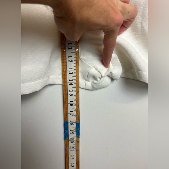 Do+Be Romper Old Money White Ruffle Sleeveless Career Professional Size S - Picture 9 of 15